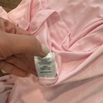 Meshki  Strapless Pink Dress with Floral Detail 2376 Photo 6