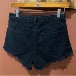 Cider GUC Rhinestone Heart Ripped Denim Shorts Size Small Photo 4