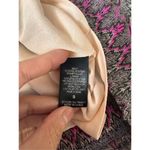 Ark & Co. Metallic Chevron Knit Bodycon Dress Small Pink Black Gold Photo 2