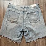 Pistola  Kelly 90s Skater Denim Shorts Nelson Light Wash Distressed 31 LIKE NEW Photo 9
