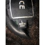 AMBIENCE 100% leather revisable jacket size L. Black Photo 10