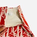 Michael Kors  Skirt
Sequins Orange White
Bamboo Pattern
Size 10 Photo 4