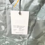 NWT Sau Lee Francesca Floral Embossed Satin Slit Bias Cut Dress Sage Green Sz 8 Photo 5