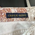 Lucky Brand  Patchwork Pink Denim Charlie Skinny Style Jeans Pants Size 8 / 29 Photo 8