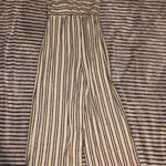 Caution to the Wind Striped Long Romper Photo 1
