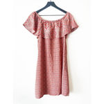 Sanctuary Off Shoulder Ruffle Boho Print Dress Multicolor Size Large Photo 1