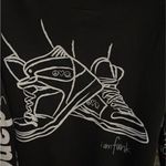 Peace Love World  black zippered hoodie Photo 8