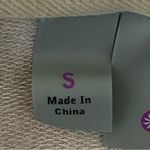 Athleta  “Run Along Dress” cream/tan hoodie short dress with POCKETS. Small. EUC Photo 10