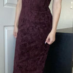 Gunne Sax Jessica McClintock  Vintage Velvet Textured Boho Witchcore Maxi‎ Dress Photo 0