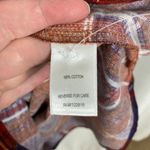 Garnet Hill  Brown Plaid Corduroy Puff Sleeve Shift Mini Dress Sz.M Photo 12