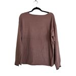 Adyson Parker NWT  Jacquard Pullover Sweater In Cozy Camel Combo Photo 8