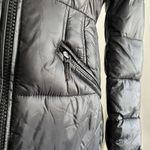 Michael Kors Ladies Fiber-filled Fitted Puffer Jacket Winter Coat Long XS Black Photo 1