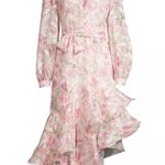 One 33 Social Floral Asymmetrical Dress Multi Size 10 Photo 0