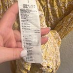 Billabong ✨ Forever Yours Print Yellow Sz Large  Dress✨ Photo 11