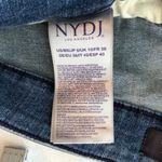 NYDJ  Womens Straight Leg Theresa Trouser Jeans High Rise Medium Wash 6 Photo 3