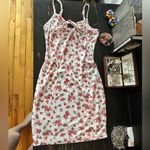 SheIn 3-for-1 Floral Print White Dresses Pink/ Blue/ Purple Photo 2