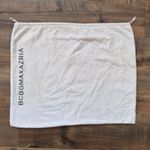 BCBG MAXAZRIA Dust Bag Travel Storage Drawstring Bag Purse Shoes White 21”x17” Photo 0