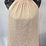 easel Sleeveless Halter Top Ruffle Neckline Blouse‎ Casual Tank Photo 0
