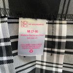 No Boundaries  Juniors M 7-9 black and white plaid school girl mini skirt Photo 9