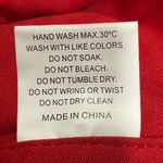 Red Sequin Cutout Dress Size L Photo 3