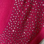 Boston Proper  Rhinestone Sweater Pink Photo 4