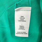 Cinq à Sept Cinq a Sept 100% Silk Colina Ruffle One Shoulder Cocktail Dress Sz 2 Jade Green Photo 7