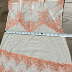 Wacoal  Embrace Lace Sheer Embroidered Chemise Slip Cream Peach Size XL Photo 6