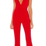 superdown Red Jumpsuit Photo 0