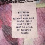 Stretchy Tropical Floral Salaam Skirt Size XS Photo 6