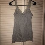 One Step Up Gray lace cami Photo 1