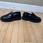 Schutz Christie Studs Loafer Black Lug Sole Size 9 Photo 3