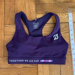 Peloton Racerback Sports Bra Size XS Purple Athletic Yoga Running Cycling Photo 0