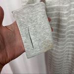 Athleta Gray&White Stripe Criss Cross Sweatshirt Dress Sz.S Photo 9