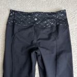 Lululemon Women's Size 4 Gather & Crow II Crop Black Leggings Photo 3