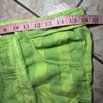 Victoria's Secret Vintage VS PINK Stripe Pajama Pants Y2K Early 2000s Cotton Lounge S Green W Belt Photo 1
