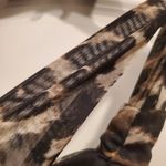 Olivia Matthews  Dress Size 10 Leopard Sheer Asymmetrical Photo 2