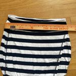 Athleta Striped Small Navy & White Faux Wrap Skirt - Versatile & Stylish Photo 4