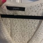 Avec Les Filles Avec White Lace Knit Dress tunic Large perfect Photo 2