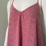 Aerie  American Eagle Eyelet Pink Sundress Size M Photo 4
