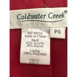 Coldwater Creek  MultiColor Tweed Blazer Jacket PS Acrylic Rayon Lining Polyester Photo 4