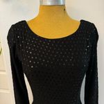 Jessica McClintock Elegant black Sequin Evening Women's Maxi Dress Photo 6