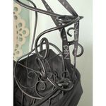 Camille La Vie  Black short puff y toille sequin prom dress formal 10 Photo 5