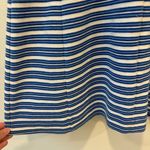 Lilly Pulitzer Lily Pulitzer Bree Mini Dress Blue White Striped Cap Sleeve V Neck Fit N Flare Photo 5