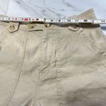 Maeve By Anthropologie High Rise A Line Beige Linen Blend shorts size 4 Photo 6