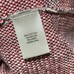 Christopher & Banks  Cardigan Sweater Multi Color Heart Size L Large Grey Photo 4