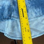 Poetry  Blue boxy Tie-Dye Casual button down Shirt Photo 5