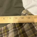 Motherhood Oh baby by  green plaid shorts in large Photo 3