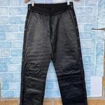 ALEXANDER WANG x H&M Genuine Leather Tearaway Jogger Pants size 6 Black Photo 0