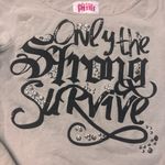 Blac Label Pink Grunge Mallgoth Vintage Y2K fashion Embossed Womens small Gray Photo 1