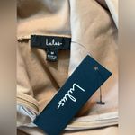 Lulus LuLu’s Versatile Energy Khaki Mock Neck Long Sleeve Utility Mini Dress M NWT Photo 7